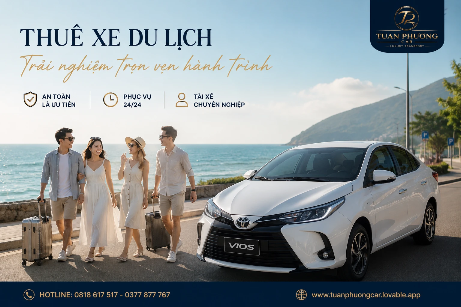 Toyota Vios trắng - ngoại thất