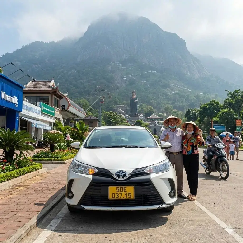 Xe 4 chỗ Vios cho thuê có tài xế tại TP.HCM — TUAN PHUONG CAR